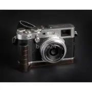Wood L Hand Grip Holder Clamp for Fujifilm Fuji X100V X100F Camera Ebony Walnut