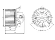 HVAC Blower Motor fits 2004-2015 Nissan Titan Armada TYC (for: Nissan)