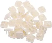 WESIEVYA 45pcs Power Supply Protective Plug Cover Safety Outlet Cover Plug Cover for Outlets Plug Covers Outlet Protectors for Babies Babyproof Outlet Cover Proofing Outlets
