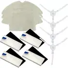 SALE For 360 S6 Sweeping Robot Accessories Brushes Side Roll Brushes Filters Set