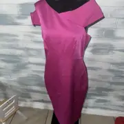 Ted Baker Aspyn Bright Pink Dress Size 3