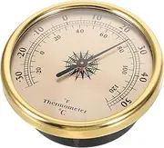 VINTORKY Wall Mounted Thermometer Accurate Temperature Gauge for Indoor Nursery Living & Outdoor Use Stylish Weather Station Décor