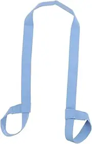 Totority Adjustable Light Blue Cotton Yoga Mat Strap Sling Durable Exercise Mat Carrier for and Storage for Yoga Enthusiasts and Fitness Lovers