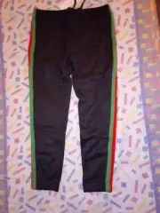 Start Again Orange Lable Women XL Black Insulated Pullon Poly Legging Jogger NWT
