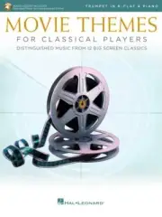 MOVIE THEMES FOR CLASSICAL PLAYERS TRUMPET AND PIANO MUSIC BOOK/AUDIO ACCESS NEW