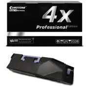 4x Eurotone Pro Toner Black for Kyocera Taskalfa 552-ci 500-ci 400-ci