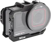 Nitze Cage for Insta360 Ace/Ace Pro/Ace Pro 2 Action Camera with 52mm Filter Adapter Ring - T-IN02A