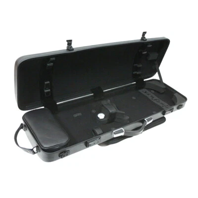 High-grade 4/4 Violin Case Full Size Carbon Fiber Violin Box Hard Shell Strong