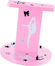 Frediuo Wooden Cheer Flyer Stand for Cheerleading Flyer Balance, Gym Coordination Training Equipment, Cheer Stunting Balance Training