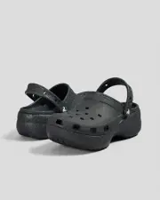 Crocs Platform Glitter Clogs