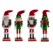 Exquisites Christmas Soldier Christmas Walnut Soldier for Festival Atmospheres