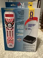 One For All Learning Universal Remote Control with IR/RF Link URC 9911 NEW
