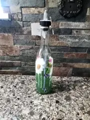 Hand Painted Oil-Salad Dressing-Soap-Syrup- The Little Bottle That Could