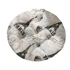 Chair Cushion Soft Decorative Geometric Pattern Seat Cushion Tatami Pad Round