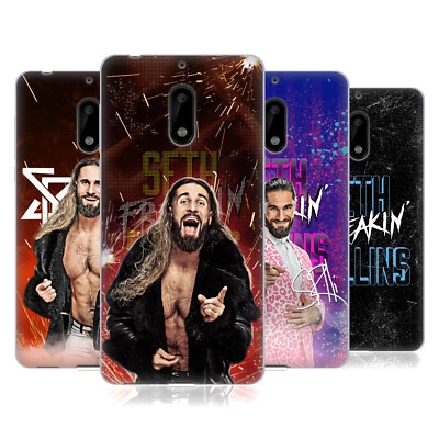 OFFICIAL WWE SETH ROLLINS GEL CASE FOR NOKIA PHONES 1