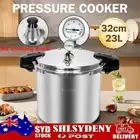 AU 23L 32cm Aluminium Pressure Canner / Cooker Preserver w/ Steam Guage Kitchen