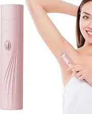 [Lmyit] Electric Shaver for Women, Cordless Waterproof Double-Head Electric Razor, Personal Groomers for Face Sensitive Skin Bikini Area Legs Underarms Daily Grooming Travel
