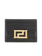 Versace Greca Goddess Leather Cardholder