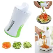 1 pc Spiral Funnel Vegetable Grater ABS Stainless Steel Carrot Cucumber7297