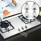 4x Alloy Home Kitchen Gas Stove Knobs Cooker Oven Cooktop Metal Switch VIC