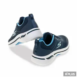 SKECHERS 女 健走鞋 GO WALK ARCH FIT 藍 -124860NVMT