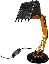 Excavator Lamp for Kids Room, Creative LED Digger Night Light, Unique Bedside Table Lamp for Children's Bedroom Decor, Construction Vehicle Lamp for Boys, Fun Excavator Light for Bedside Reading, Cool
