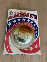 Original 1971 Silver Streak All American YOYO MOC NOS Vintage
