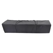 Pole Saw Storage Bag Black with Handles Double Zipper Protective Universal