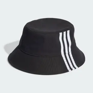 【adidas 愛迪達】帽子 漁夫帽 運動帽 遮陽帽 BUCKET HAT AC 黑 II0744