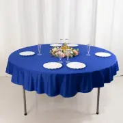 70" Royal Blue Premium Scuba Round Tablecloth TABLECLOTH Wedding Table Linens