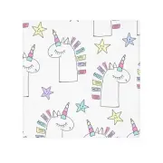 Whimsical Unicorn Face Towel - Fun & Colorful Design for Kids