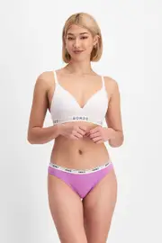 [Bonds] Bonds Women's Cotton Bikini 4 Pack Size: 10 10 Multicolor
