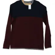 Buffalo David Bitton Warib Striped Ripple Mens Sweater Fico M