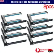 8X HPE 727695-001 2.5" NVMe SSD HDD Hot Swap Drive Bay Caddy for DL560 Gen10