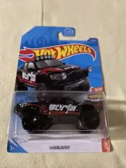 2020 HOT WHEELS - SANDBLASTER RECOLOR (BLACK) - HW HOT TRUCKS SERIES #9/10