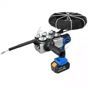 Rechargeable Brushless Cable Threader Wall Mounted Li-ion Battery Cable Threader