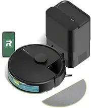 Roomba 105 Combo Robot Vacuum & Mop + AutoEmpty Dock - Self-Empties for 75 Days, Intense Power-Lifting Suction, LiDAR Navigation, Multiple Cleaning Modes, Avoids Mopping Carpet