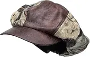 [svlftecon] Unisex Newsboy Cap Flat Ivy Hat Cabbie Hunting Driving Hat for Four Seasons Available Series 13