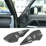 Carbon A-pillar Audio Tweeter Speaker Cover For Land Rover Defender 90 110 2020