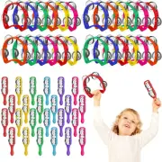 Tambourine for Kids Noise Makers for Kids Include 24 Pcs Handheld Cymbals 24 Pcs