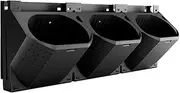 Reaeng Self Watering Wall Planter with 3 Pots, Vertical Garden Planter for Indoor Plants, Mounted planters Hanging Flower Herbs Vegetables, Wall Garden for Home