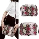 Mimco New Fantasy Crossbody Snake Print Pouch bag handbag + Dust Bag