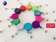 3X AU Retractable Badge Holder Reel Swipe Card Security ID Pull Key Tag Clip