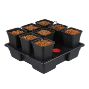 8 Pot Hydroponic Drip System - Wilma XXL 8