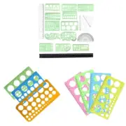 Circles Template Circles Ruler Practical Circles Drawing Stencil for Drawing