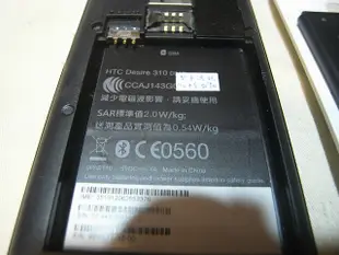 二手-HTC DESIRE 310 (D310N) 4.5吋四核入門智慧機