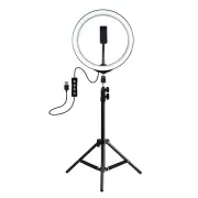 PKT3035 10 Inch USB Video Ring Light with 110cm Light Stand for Tik Tok Youtube Live Streaming