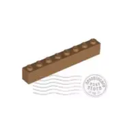 1x LEGO 3008 Brick 1x8 Medium Nougat | 6396749 4569383