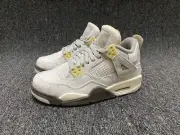 Nike Air Jordan 4 Retro Craft GS Kids Boys Shoes US 6Y New Women 7.5 Photon Dust