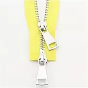 Zippers for Sewing Zips Zipper Double Slider Two-Way Zips Open End for DIY Handmake Sewing Coat Clothing Tailor Repair Accessories Tool(Yellow,70CM-5#)